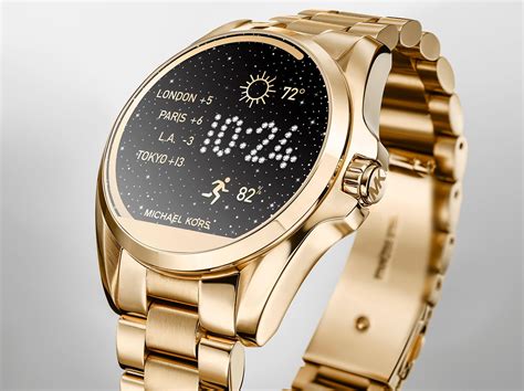 michael kors mens gold smartwatch|Michael Kors watch bradshaw smartwatch.